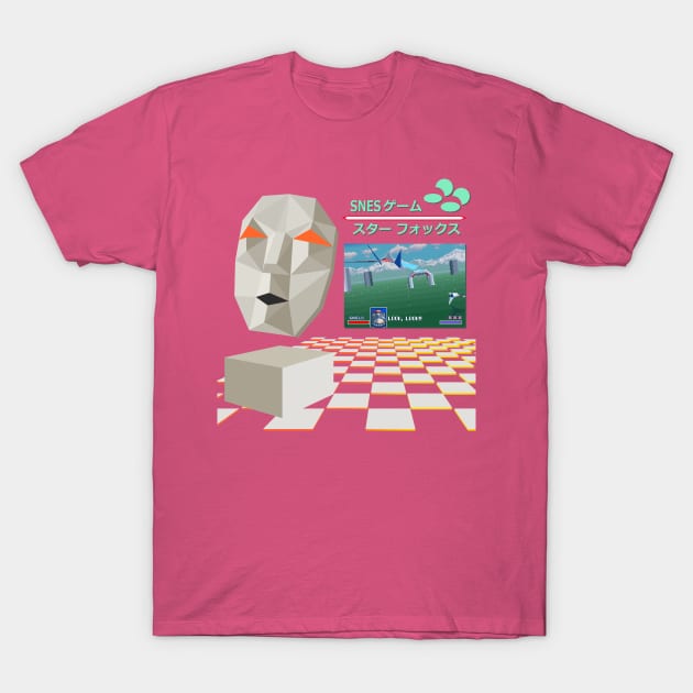 Vaporwave Star Fox T-Shirt by OldManLucy